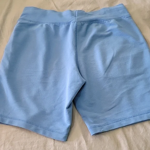 Danskin Light Blue Athletic Shorts for Women - Picture 2 of 4